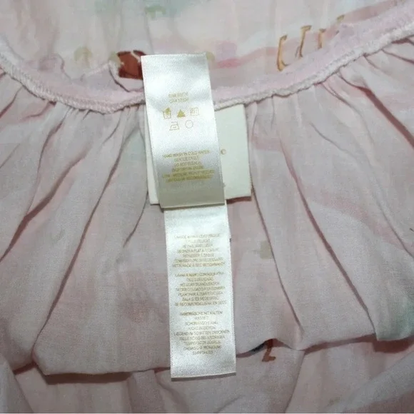 Kate Spade Dive Right in Desert Print Coverup Large - Picture 13 of 16